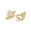 Brass Micro Pave Cubic Zirconia Pendants KK-A269-47G-2