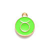 Alloy Enamel Pendants ENAM-S124-01B-06C-2