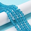 Transparent Glass Beads Strands EGLA-A034-T8mm-MD27-2
