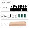 Fashion Wood Medal Hanger Holder ODIS-WH0041-158-4