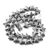 Electroplated Natural Lava Rock Beads Strands G-A251-C01-01I-1