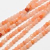 Natural Pink Aventurinee Beads Strands G-A129-2mm-D01-1