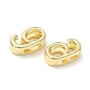 Brass Slide Charms KK-L253-15G-09-2