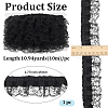 10M Polyester Fringe Lace Trim OCOR-GF0006-12D-2