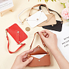 5Pcs 5 Colors Imitation Leather Women's Mini Envelope Clutch Bags AJEW-WR0001-85-3