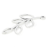Tibetan Style Alloy Branch Pendants TIBEP-Q043-317-RS-2