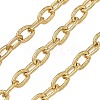 304 Stainless Steel Textured Cable Chains CHS-F025-11G-1