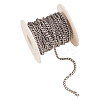 304 Stainless Steel Cuban Link Chains CHS-CJ0001-27P-5