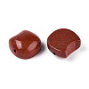 Natural Red Jasper Cat Head Shape Beads G-T144-05C-2