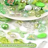 250G Opaque & Transparent Acrylic Beads MACR-YW0003-90B-1
