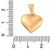 304 Stainless Steel Pendants STAS-P278-01M-G-1-3
