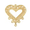 Brass Heart Chandelier Component Links KK-P290-30B-G-1