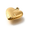 304 Stainless Steel Pendants STAS-V006-03G-06-2