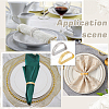 20Pcs 2 Colors Alloy Napkin Ring AJEW-PH0012-16-6