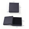 Kraft Cotton Filled Cardboard Paper Jewelry Set Boxes X1-CBOX-G015-05-3