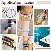 48pcs 4 styles Brass Spacer Beads KK-PH0005-79-6
