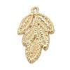 Rack Plating Brass Pendants KK-M229-23G-2