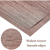 8 Sheets Walnut Wood Sheet DIY-BC0005-38-4