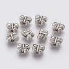 Tibetan Style Alloy Beads X-TIBEB-6715-AS-R-1
