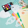 Plastic Face Paint Stencils DIY-WH0304-582B-3