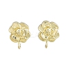 Alloy Stud Earring Findings PALLOY-N150-80LG-2