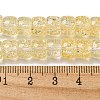 Transparent Spray Painting Crackle Glass Beads Strands GLAA-NH0001-05C-4