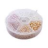 Glass Pearl Bead Sets HY-JP0003-02-3