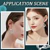 12Pcs 3 Style 201 Stainless Steel Huggie Hoop Earring Findings STAS-BBC0004-91P-5