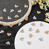 48Pcs 2 Colors Rack Plating Eco-friendly Alloy Crystal Rhinestone Butterfly Charms FIND-HY0003-77-4