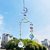 Alloy Moon & Branches Hanging Ornaments PW-WG23D97-01-5