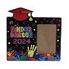 Graduate Theme Wooden Photo Frame AJEW-D069-01C-1