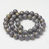 Natural Mashan Jade Beads Strands X-G-P232-01-A-6mm-2
