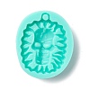 Oval with Skull Pendant Food Grade Silicone Molds LS-DIY-M040-07-2