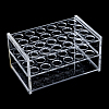 24 Hole Glass Multi-Use Cylinder Tube Display Racks AJEW-WH0596-418D-1
