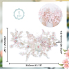 3D Flower Organgza Polyester Embroidery Ornament Accessories DIY-WH0297-20D-2