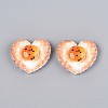 Opaque Resin Cabochons CRES-T025-37-1