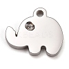 304 Stainless Steel Charms STAS-L245-004P-1