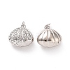 Alloy Pendant with Crystal Rhinestone FIND-H041-18P-1