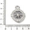304 Stainless Steel Pendants STAS-I367-13P-3