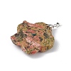 Natural Unakite Big Pendants G-B040-01P-05-4