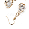Zinc Alloy Glass Dangle Earrings EJEW-BB34061-G-4