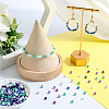 1000Pcs 10 Colors Baking Paint Pearlized Glass Imitation Pearl Round Beads HY-SP0001-01C-4