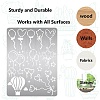 Stainless Steel Metal Cutting Dies Stencils DIY-WH0289-086-6