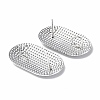 Non-Tarnish 304 Stainless Steel Stud Earring Findings STAS-F286-19P-2