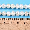 Natural Cultured Freshwater Pearl Beads Strands X-PEAR-N014-06C-5