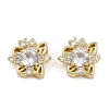 Brass Pave Cubic Zirconia Multi-strand Links ZIRC-F145-02G-02-1