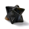 Natural Indian Agate Sculpture Healing Crystal Merkaba Star Ornament G-C234-02L-3