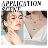 72Pcs 12 Colors Eco-Friendly Zinc Alloy Pendants FIND-PH0002-56-4