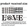 Translucent PVC Self Adhesive Wall Stickers STIC-WH0015-331-2