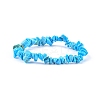 Howlite Chips Stretch Bracelets BJEW-JB01308-06-2